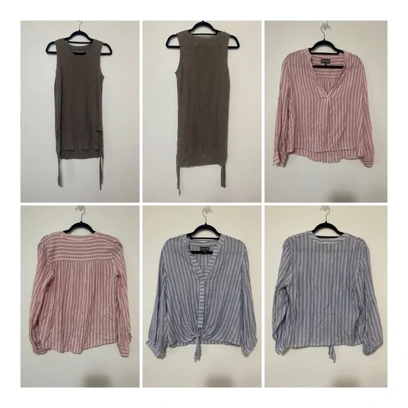 Michael Stars set of 3 women's XS & S tops EUC - Picture 1 of 14